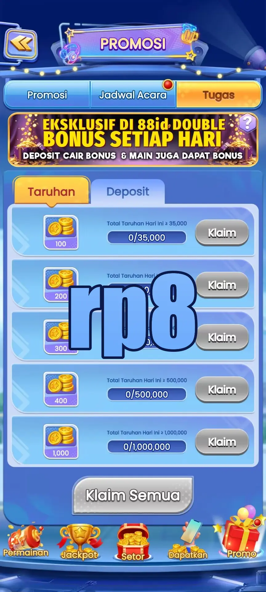 rp8 Tangkapan Layar - APK Resmi